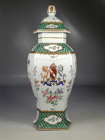 Edmé Samson et Cie (Paris, France) - Vaas - Grote pot-pourri