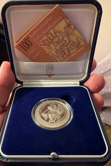 Italië. 10 Euro 2007 Scuola dell Arte della Medaglia
