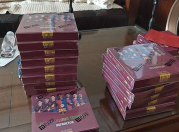 2024/25 Eleven Card FC Barcelona Team Refractor - 10 Box -, Nieuw