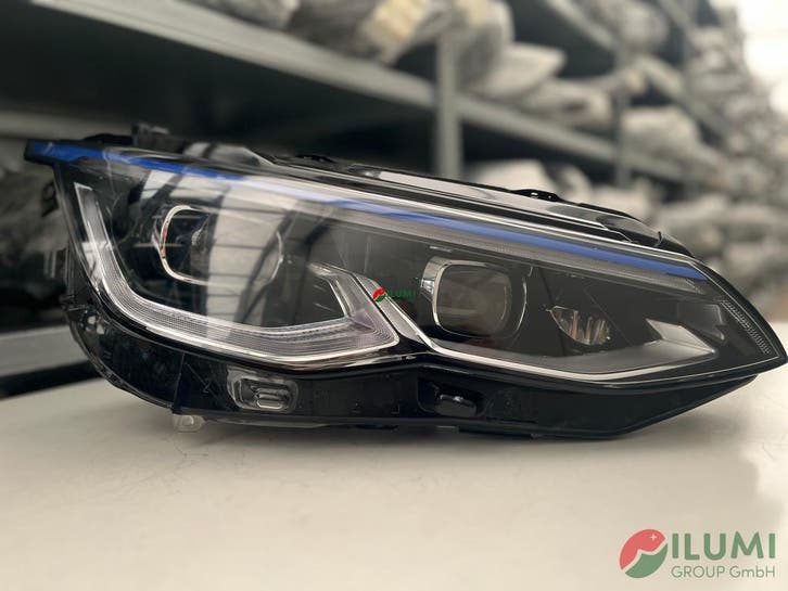 VW GOLF 8 VIII IQ LIGHT PHARE AVANT DROIT KPL 5H1941111B, Auto-onderdelen, Verlichting, Gebruikt, Volkswagen, Verzenden