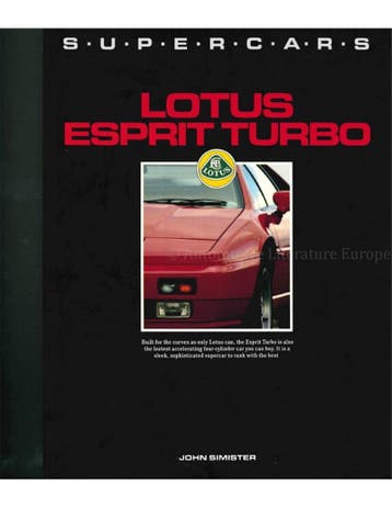 LOTUS ESPRIT TURBO, SUPERCARS