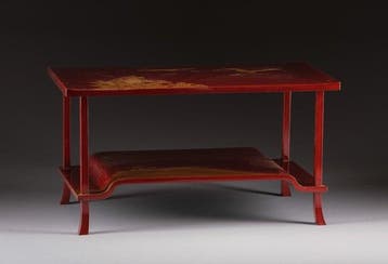 Hoofddekselstand  (kanmuri’shoku) - gelakt hout - Japan -