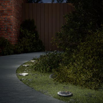 vidaXL Grondlampen 12 st solar met grondpennen warmwit, Verzenden, Nieuw