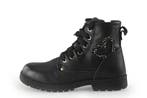 IK-KE Veterboots Meisjes in maat 30 Zwart, Verzenden, Jongen of Meisje, IK-KE, Schoenen