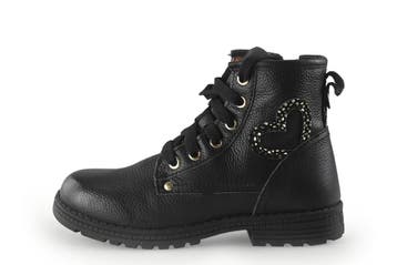 IK-KE Veterboots Meisjes in maat 30 Zwart, Verzenden, Jongen of Meisje, IK-KE, Schoenen