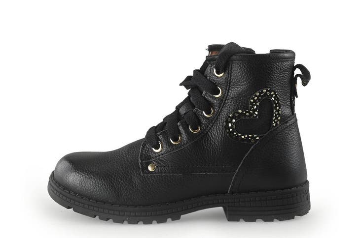 IK-KE Veterboots Meisjes in maat 30 Zwart, Kinderen en Baby's, Kinderkleding | Schoenen en Sokken, Jongen of Meisje, Schoenen