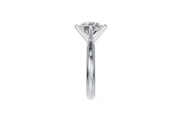 Ring - 14 karaat Witgoud - 3.03ct. tw. Diamant (Lab-grown)