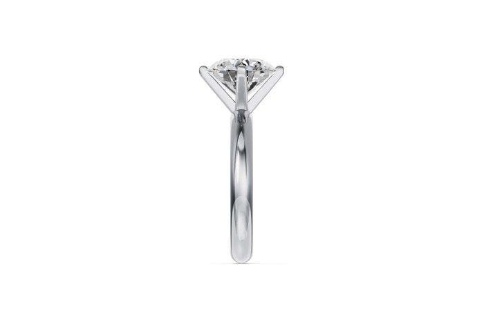 Ring - 14 karaat Witgoud - 3.03ct. tw. Diamant (Lab-grown), Bijoux, Sacs & Beauté, Bagues