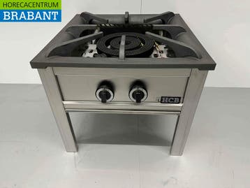 Acier inoxydable Hokker Brûleur Wok Wok Double brûleur, Verzenden