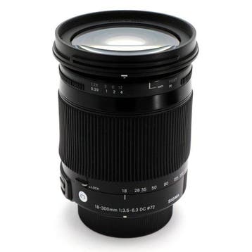 Sigma AF DC 18-300mm f/3.5-6.3 Contemporary Optical, Nieuw
