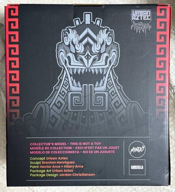 Mondo - Action figure Mondo Godzilla Urban Aztec Burning