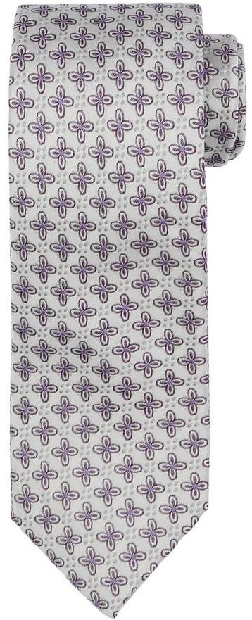 Suitable Stropdas Zijde Bloem Wit maat  Heren, Kleding | Heren, Stropdassen, Verzenden, Nieuw, Wit, Suitable