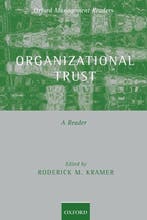 Organizational Trust 9780199288502 Kramer, Verzenden, Kramer