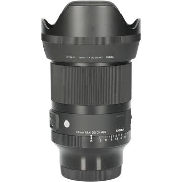 Tweedehands Sigma 35mm f/1.4 DG DN Art Sony E CM7007, Ophalen of Verzenden, Gebruikt, Overige typen