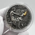 Cameroun. 2000 Francs 2023 – Girl & Cupid – 2 oz Silver coin