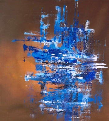 Bri Debernardi - RESONANCE 100.7 - 130x120 ABSTRACT