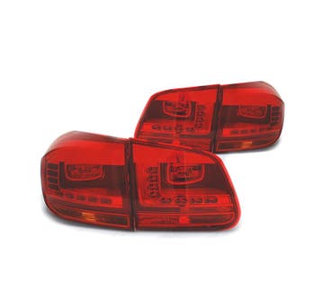 Feux Arrière Pour Volkswagen Vw Tiguan 11-16 Light Bar Rouge, Verzenden