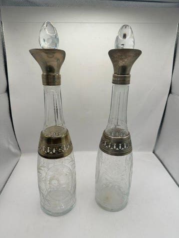 Fles (2) - .800 zilver