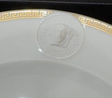 Rosenthal - Versace - Assiette (2) - Porcelaine