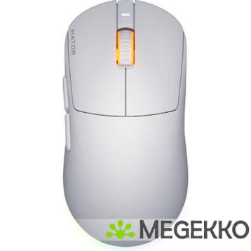 HATOR Quasar 3 Wit Draadloze Gaming Muis, Verzenden