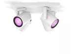 Philips Hue Argenta - Opbouwspot - 4x GU10 LED - Multi-color, Verzenden, Nieuw