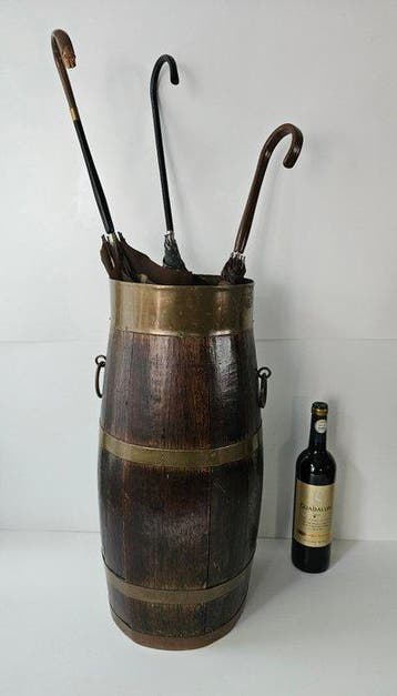 Boter Karnton / Paraplubak - Rek - Hout, Antiek en Kunst