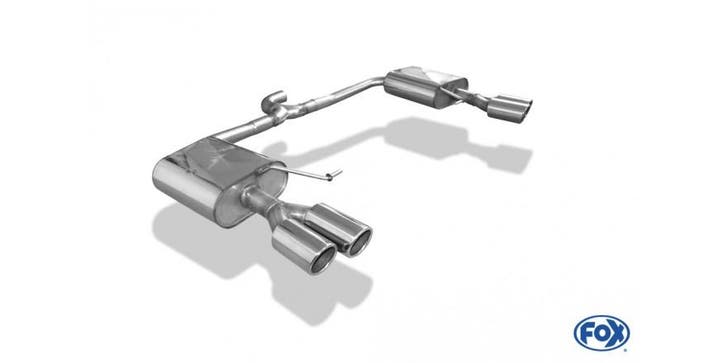FOX Skoda Octavia 5E 4x4 (+Scout) einddemper rechts/links -, Auto-onderdelen, Uitlaatsystemen, Nieuw, Verzenden