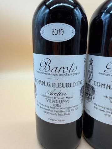 Comm. G.B. Burlotto: Monvigliero 2020 & Acclivi 2019 -