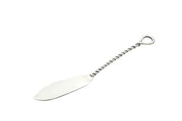 Zilver Spatel (cosmetisch) - 14.5 cm, Antiek en Kunst