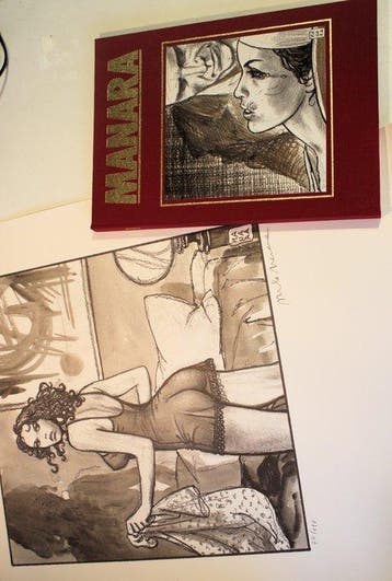Manara - Het rode oog - luxe linnen HC - 1 Album -, Boeken, Nieuw