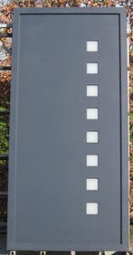 aluminiuum raam , chassis , venster 100 x200  antraciet, 75 tot 150 cm, Raamkozijn, Ophalen of Verzenden, 150 tot 225 cm