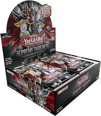 Yu-Gi-Oh! Supreme Darkness Booster Box, Collections, Cinéma & Télévision, Enlèvement ou Envoi