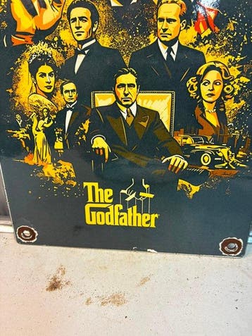 The Godfather – Iconische Filmklassieker – Emaille Bord -, Collections