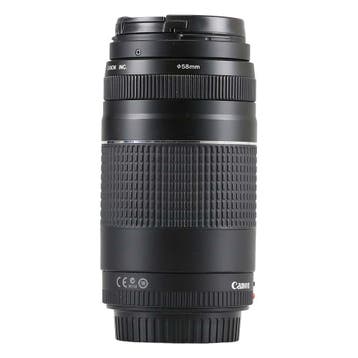 Canon EF 75-300mm f/4-5.6 III met garantie, Audio, Tv en Foto, Ophalen of Verzenden, Gebruikt