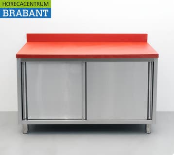 HCB RVS Polyethyleen PE Werkkast Kast Snijtafel Premium-line, Ophalen of Verzenden, Nieuw in verpakking