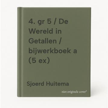 4. gr 5 / De Wereld in Getallen / bijwerkboek a (5 ex), Boeken, Verzenden, Nieuw, Sjoerd Huitema