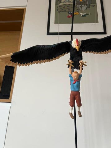 Tintin - Statuette Leblon Delienne - Tintin et le condor