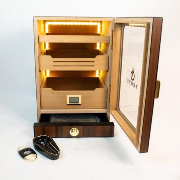 Trove - Humidor (4) - Cedar - Sigaren Kist met asbak