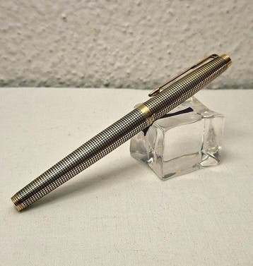 Parker - 75 Cisele Vermeil Silver Sterling 14K gold nib -