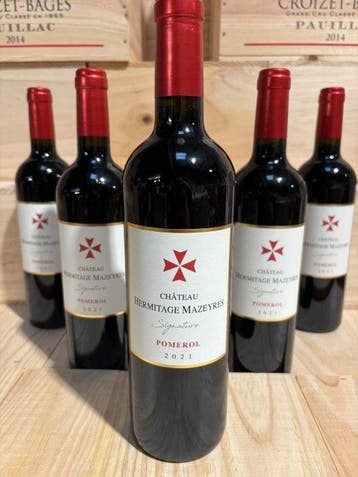 2021 Chateau Hermitage Mazeyres - Pomerol - 6 Bouteilles, Collections