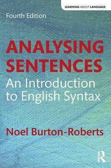 Analysing Sentences 9781138947344 Noel Burton Roberts, Boeken, Verzenden, Zo goed als nieuw, Noel Burton Roberts