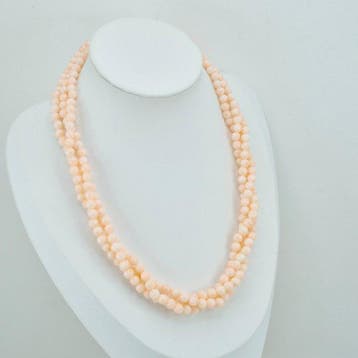 Koraal - Zilver, Verguld - Halsketting - CORALLO ROSATO