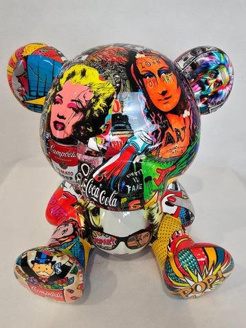 ArtBrut by Ann - Pop Art Icon Bear