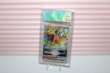 Pokémon - 1 Graded card - Charizard 015/100 Full art, Foil -