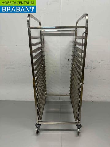 Chariot Regal en acier inoxydable 32 x 60/40 cm Boulangerie, Zakelijke goederen, Horeca | Overige, Verzenden
