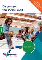 De context van sociaal werk | combipakket / Angerenstein, Verzenden, Zo goed als nieuw