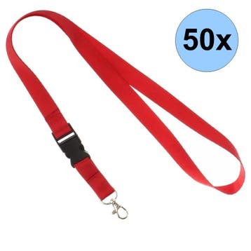 Fako Bijoux - Keycord Classic - Lanyard - Sleutelkoord -, Verzenden