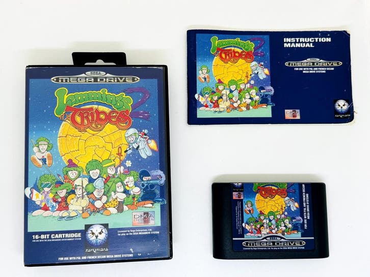 Sega Megadrive - Lemmings 2 - The Tribes, Games en Spelcomputers, Games | Sega, Gebruikt, Verzenden