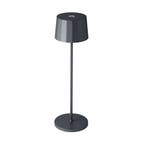 Tafel en bureaulampen Lido Oplaadbare LED Tafellamp Antracie, Huis en Inrichting, Verzenden, Nieuw