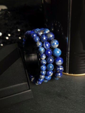 Kostbare lapislazuli-collectie – Inclusies van pyriet- 69 g, Verzamelen